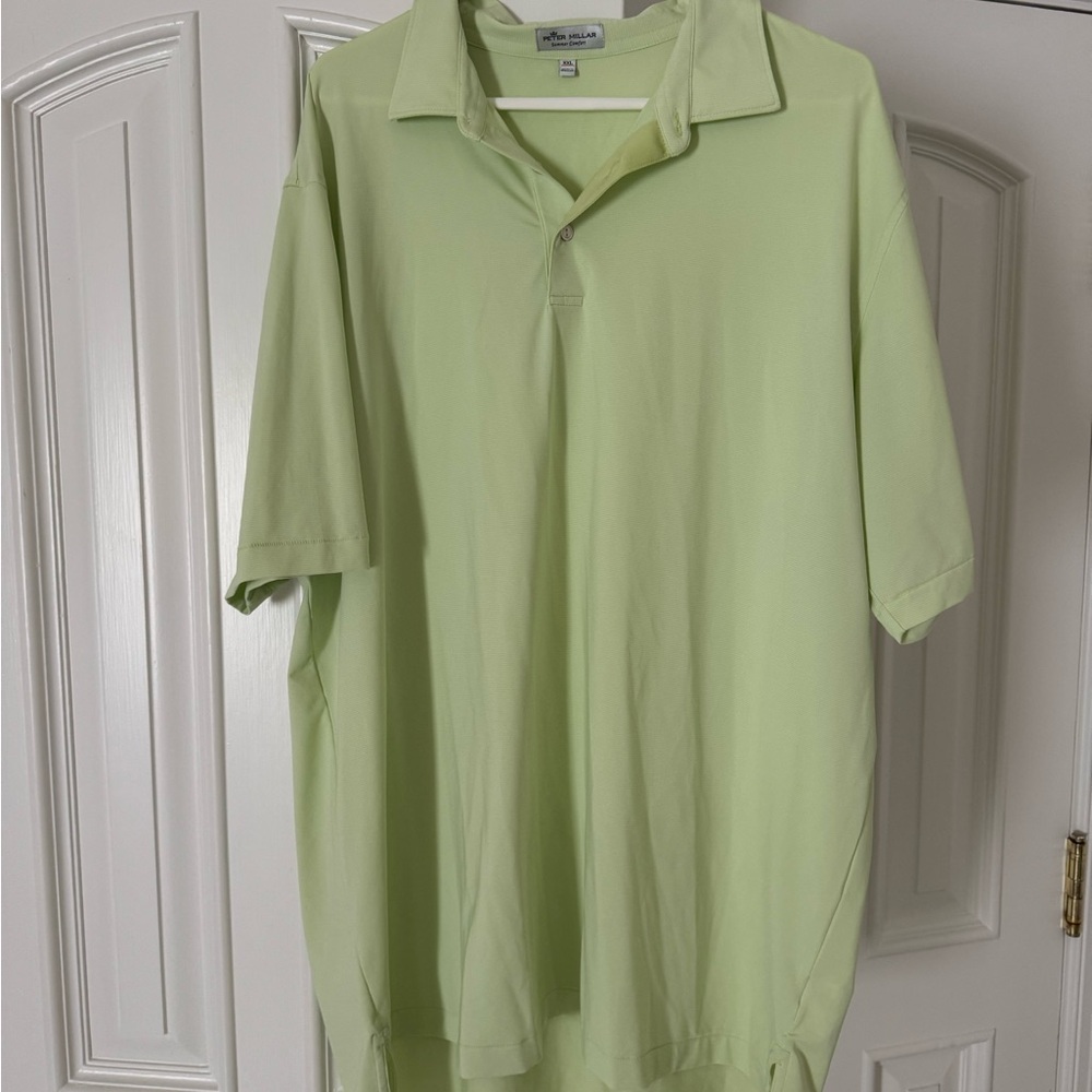 Peter Millar Light Green Polo Shirt